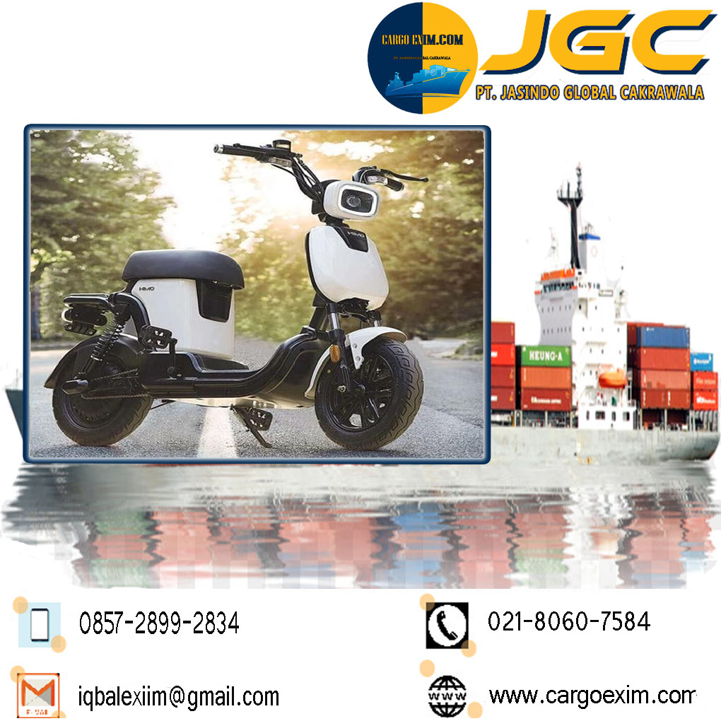 Cargo Exim bergerak di bidang Jasa Import Sepeda Listrik International untuk kepengurusan Import resmi kepada Bea Cukai. wa. 0857-2899-2834