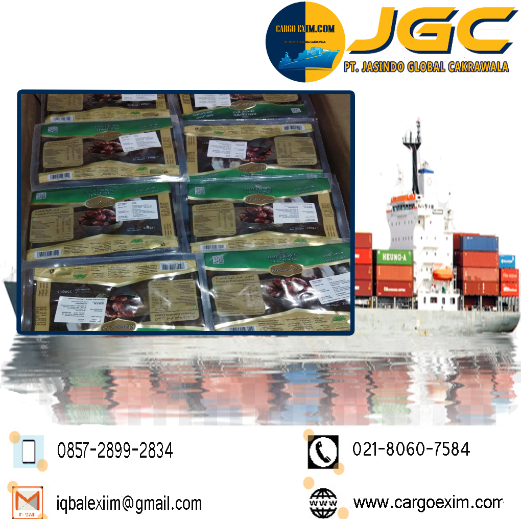 Cargo Exim bergerak di bidang Jasa Import Kurma International untuk kepengurusan Import resmi kepada Bea Cukai wa. 0857-2899-2834